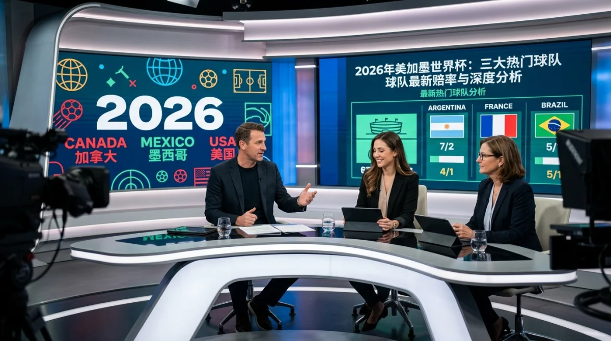 2026年美加墨世界杯三大热门最新赔率 - 2026年美加墨世界杯:三大热门球队最新赔率与深度分析